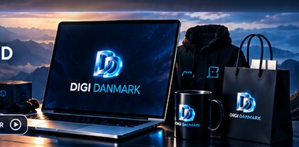 Original vektorkomposition af et digitalt produkt og dets sammenhængende moduler